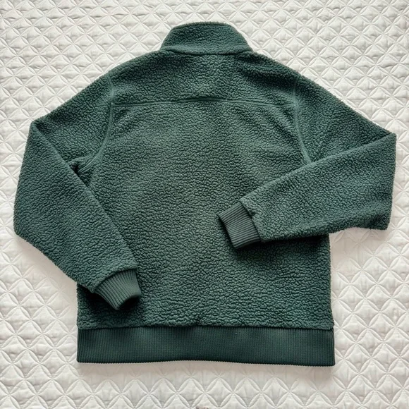 Carhartt Women's High Pile Sherpa Fleece Full Zip Jacket Blue Green Teal Size S - Picture 12 of 16